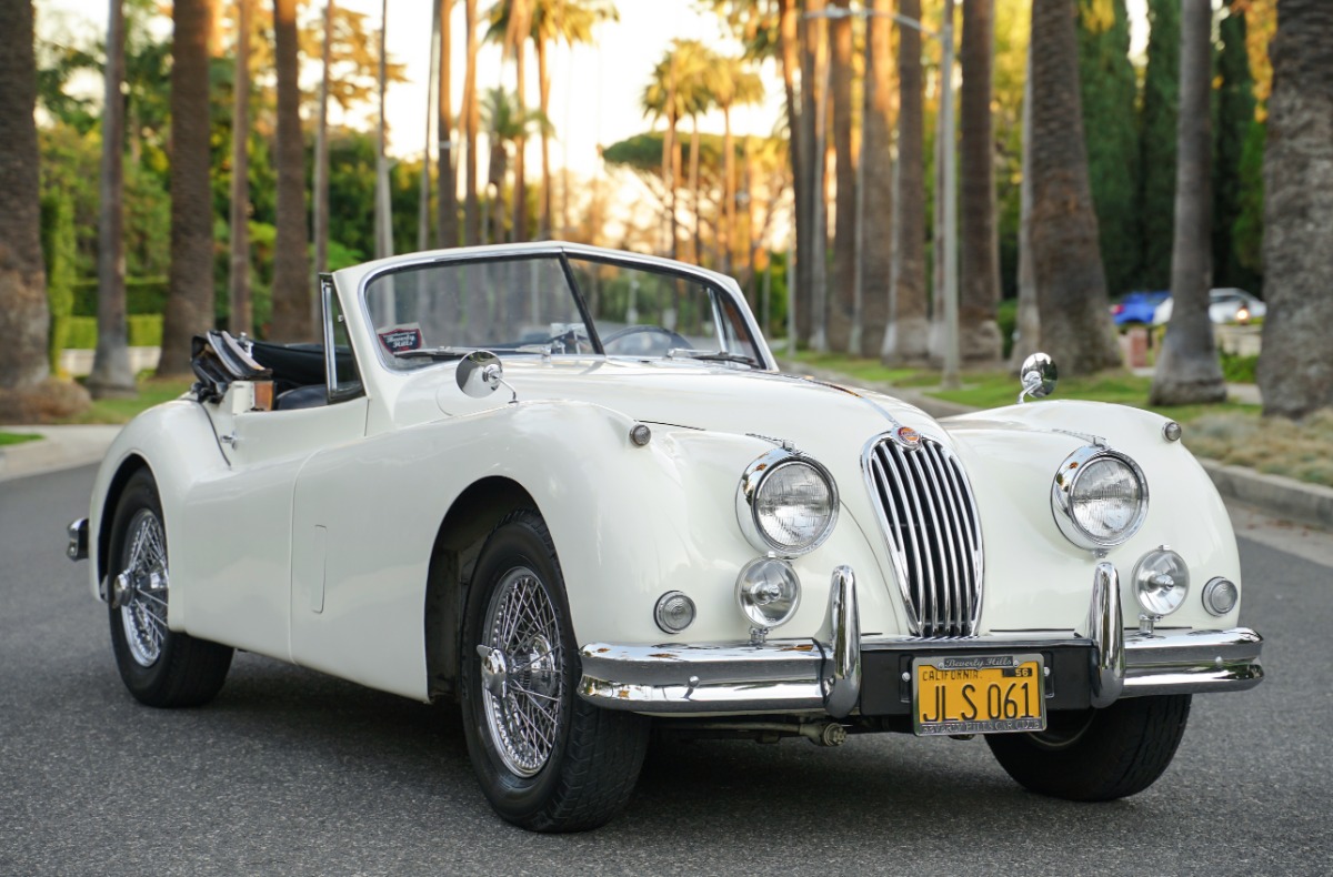 1956 Jaguar XK140MC Drophead Coupe | Beverly Hills Car Club