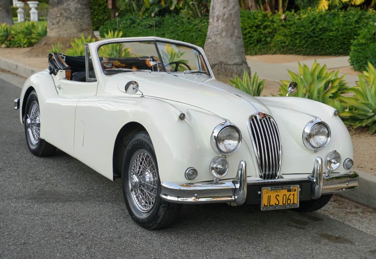 1956 Jaguar XK140MC Drophead Coupe | Beverly Hills Car Club