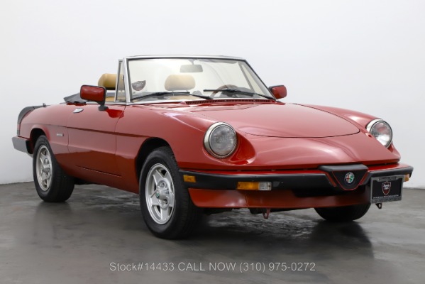 1989 Alfa Romeo Spider Graduate Convertible | Beverly Hills Car Club