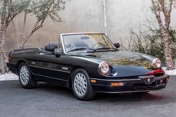 1987 Alfa Romeo Spider Quadrifoglio | Beverly Hills Car Club