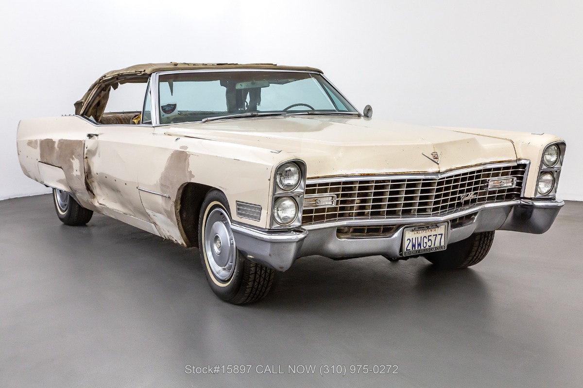 Modified 1965 Cadillac DeVille Convertible for sale on BaT
