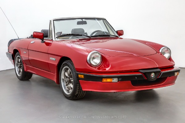 1990 Alfa Romeo Spider Quadrifoglio | Beverly Hills Car Club