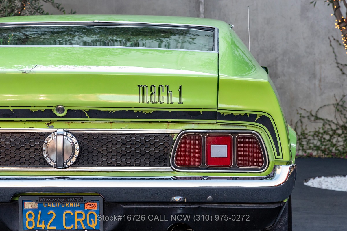 1971 Ford Mustang Sportsroof Mach 1 | Beverly Hills Car Club