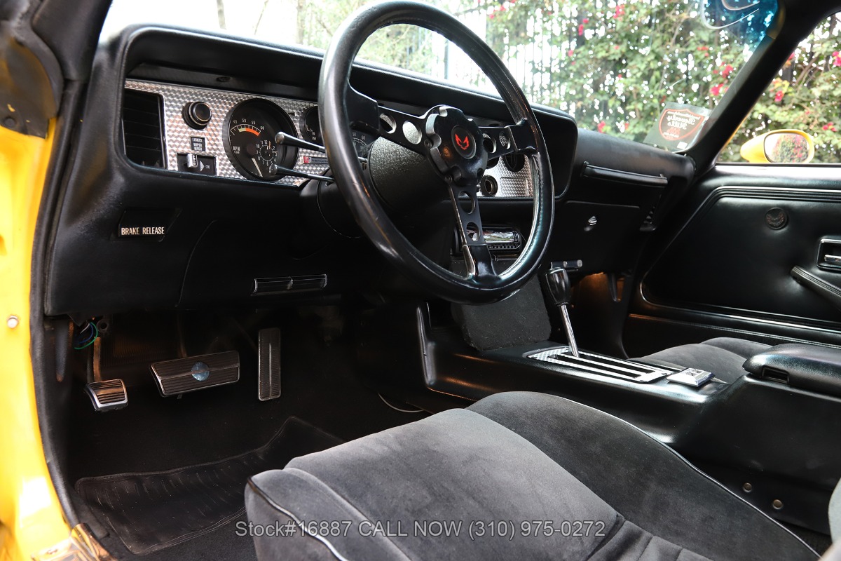 1978 pontiac trans am interior