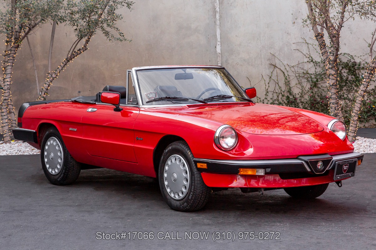 1988 Alfa Romeo Spider Graduate | Beverly Hills Car Club