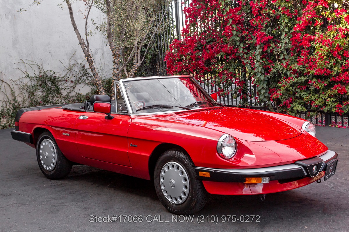 1988 Alfa Romeo Spider Graduate | Beverly Hills Car Club