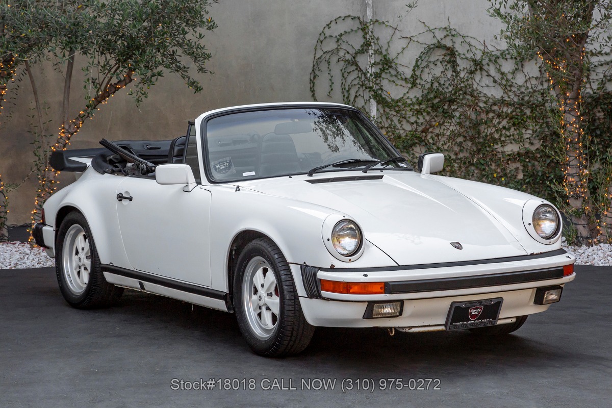 1983 Porsche 911SC Cabriolet 