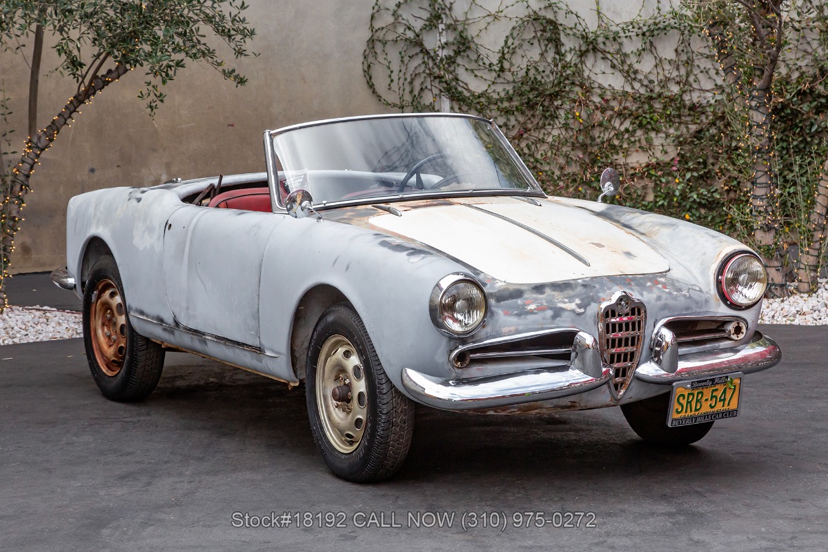 1958 Alfa Romeo Giulietta Spider 