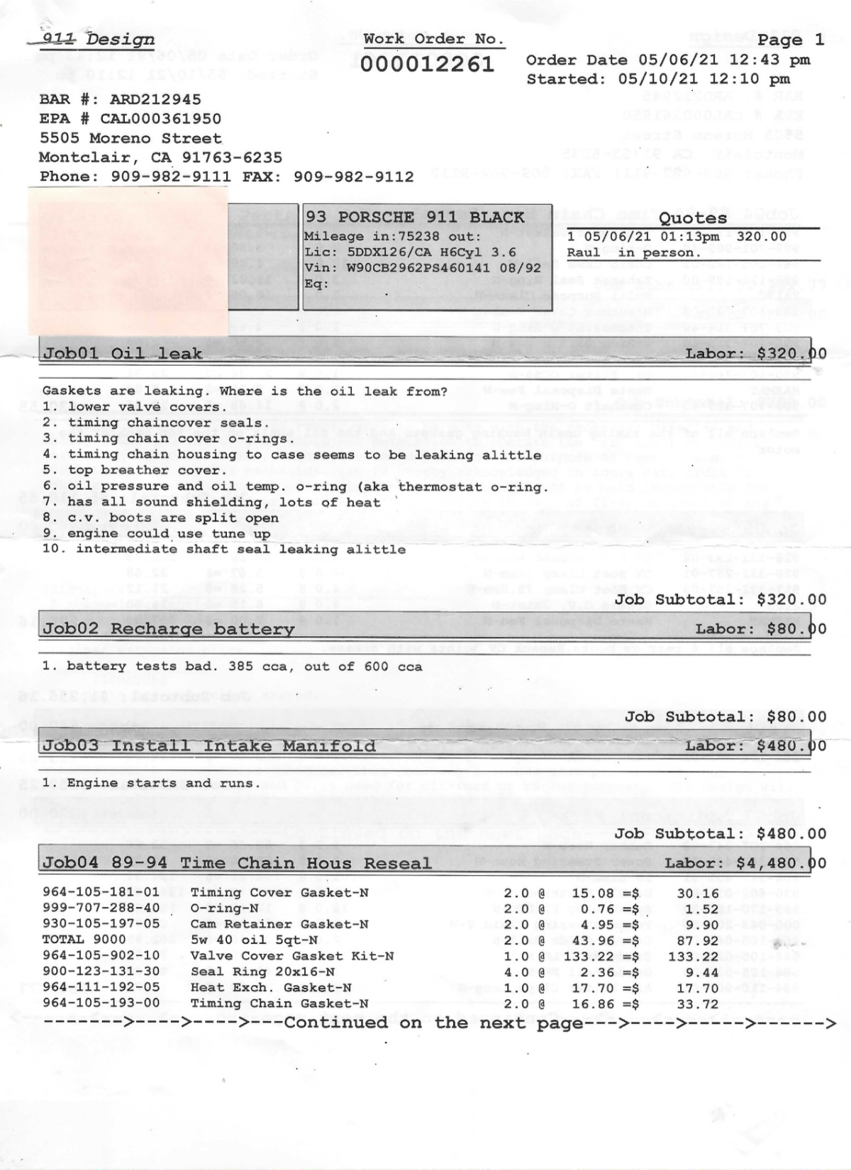 1993 Porsche 911 null photo 68