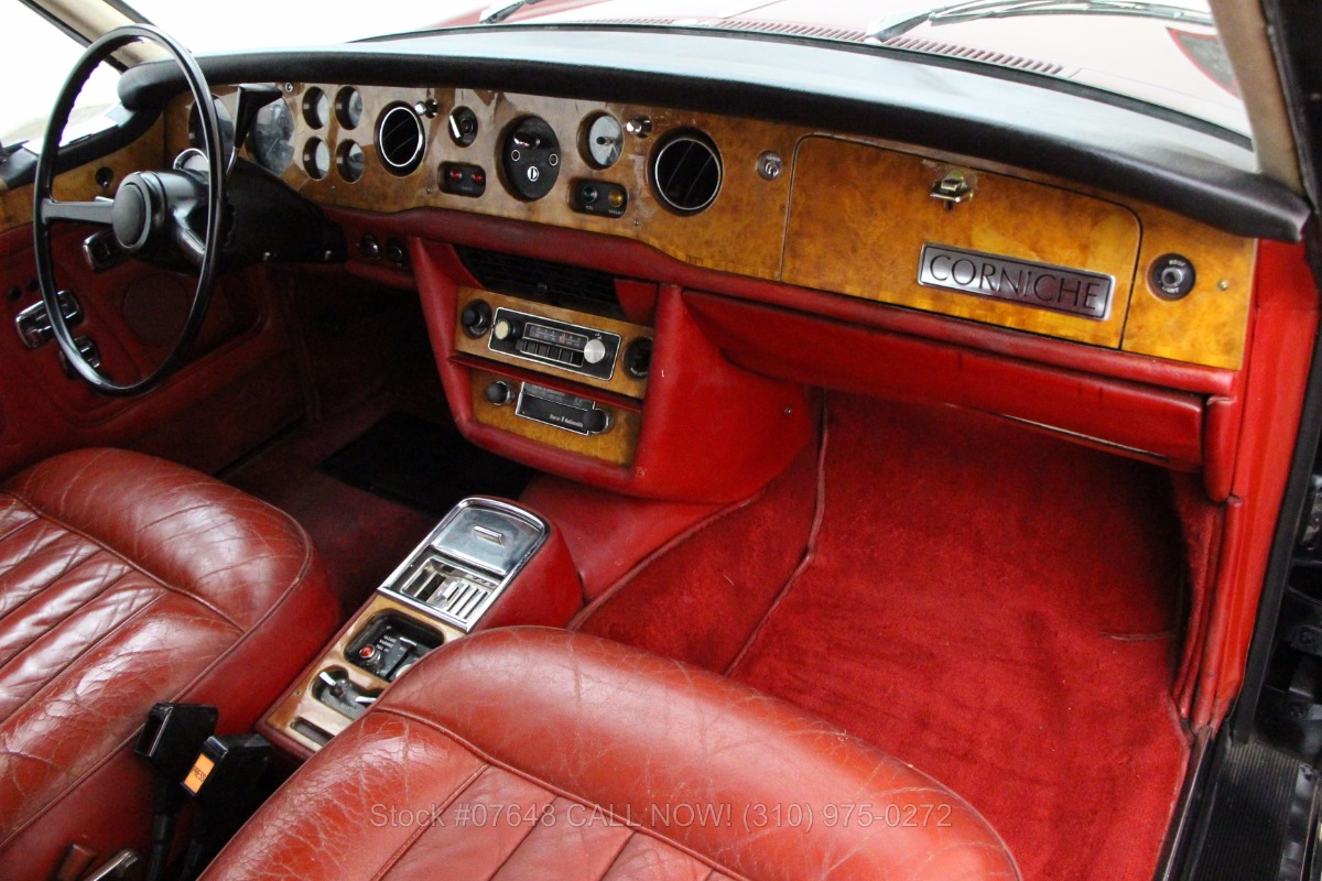 1974 Rolls Royce Corniche Coupe Left Hand Drive Beverly Hills