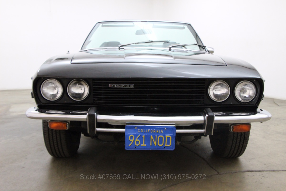 1975 Jensen Interceptor MKII Convertible | Beverly Hills Car Club