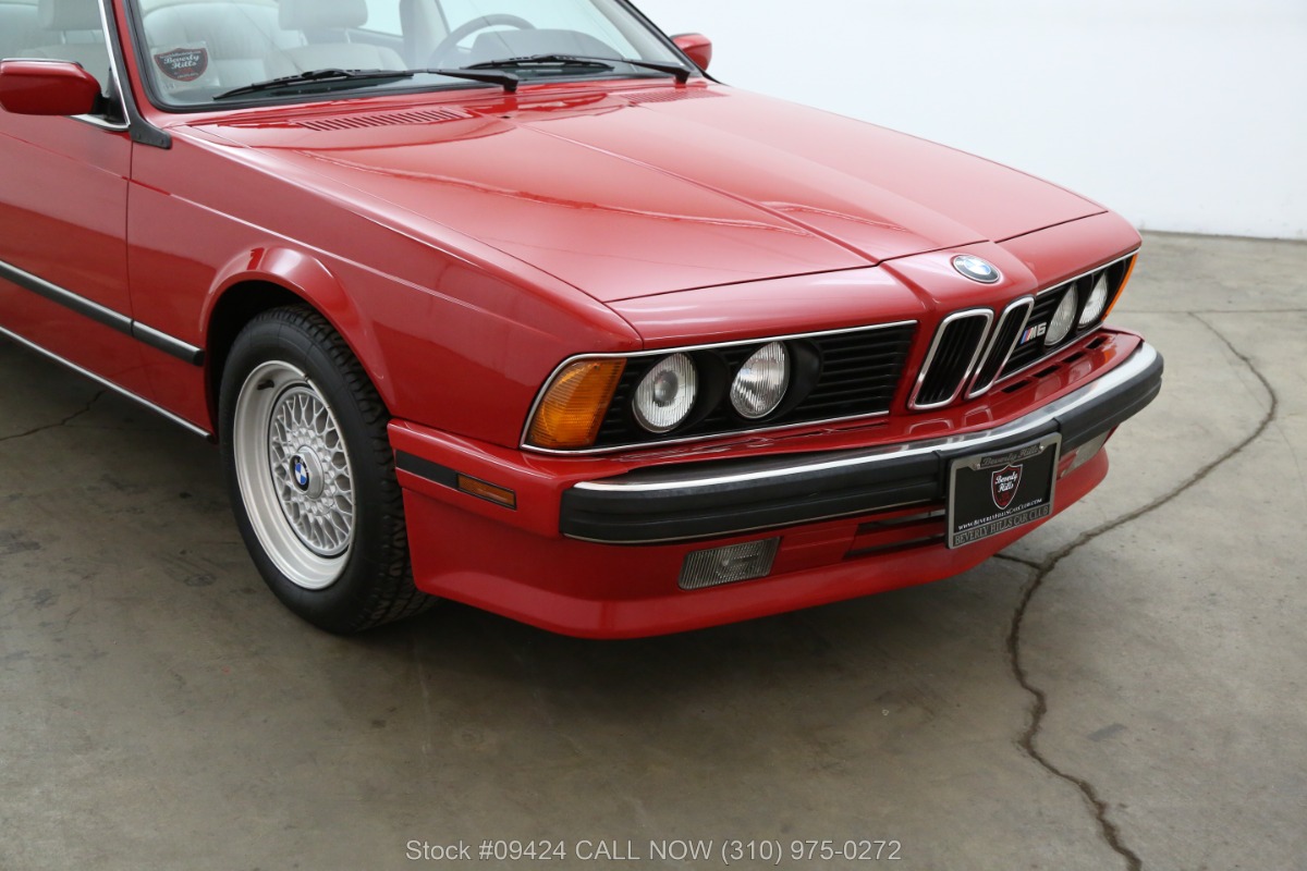 1988 BMW M6 | Beverly Hills Car Club