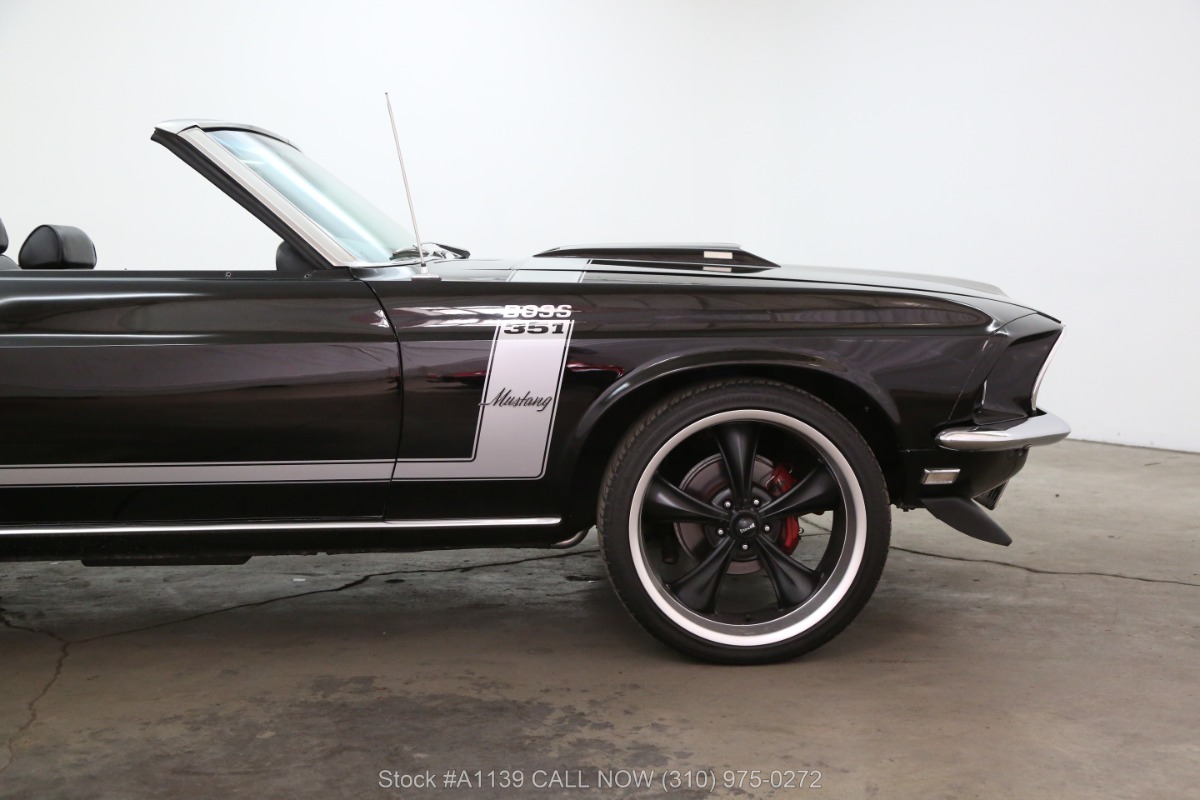 1969 mustang convertible black