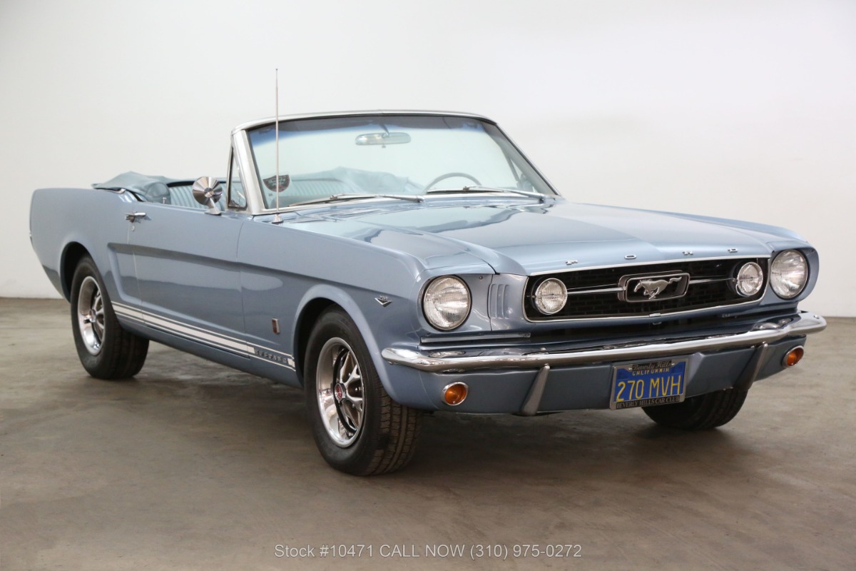 1966 Ford Mustang Gt Convertible Beverly Hills Car Club 6669