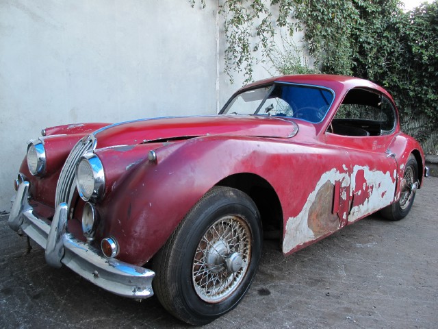 1956 Jaguar XK140 Fixed Head Coupe MC | Beverly Hills Car Club